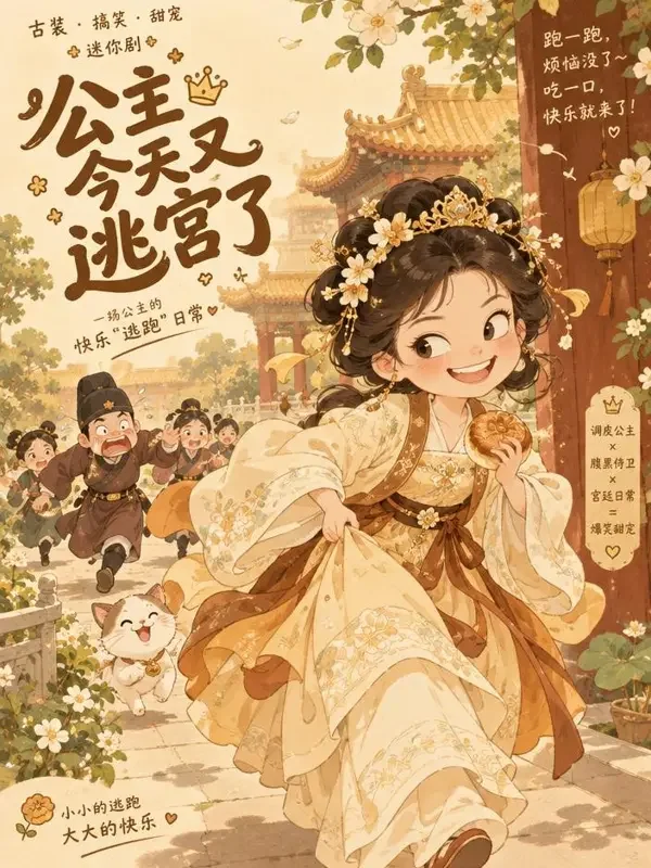 短剧《皇妃的格格日常》封面图