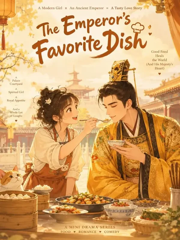 短剧《穿越之朕的小厨娘》封面图