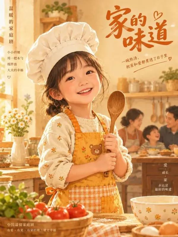 短剧《张家的厨房》封面图