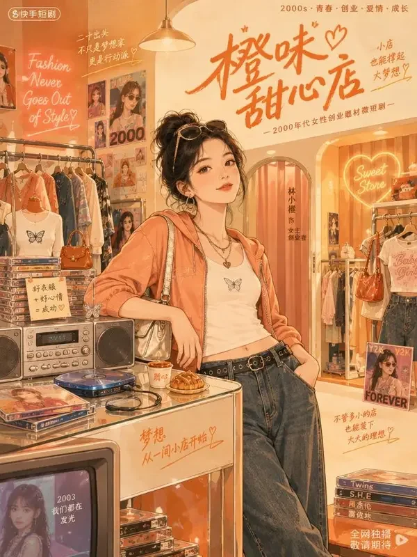 短剧《千禧年的女王》封面图